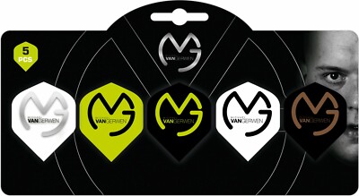 Dart XQ-Max Michael van Gerwen MvG Mighty Mike Flights - 5 Satz - Multipack -