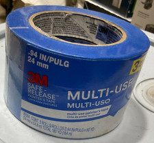 3M Multi-Use Painters Masking Tape - 0.94in x 60yd - Blue - 3PACK
