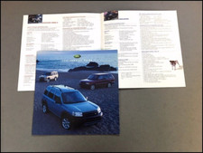 2002 Land Rover 16-page Sales Brochure Catalog Freelander Discovery Range Rover 2002 Land Rover 16-page Sales Brochure Catalog Freelander Discovery Range Rover