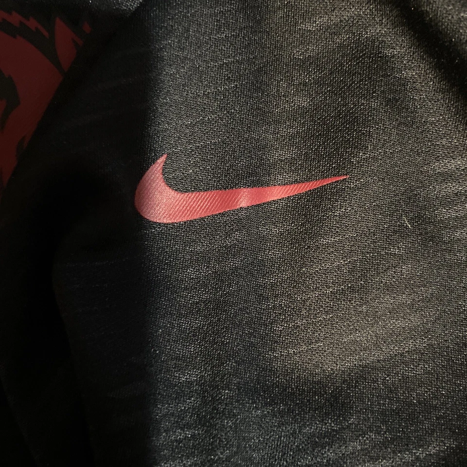 Sudadera con capucha Nike Therma Fit juvenil pequeña (10-12) Arkansas Razorbacks Foto 3 de 4