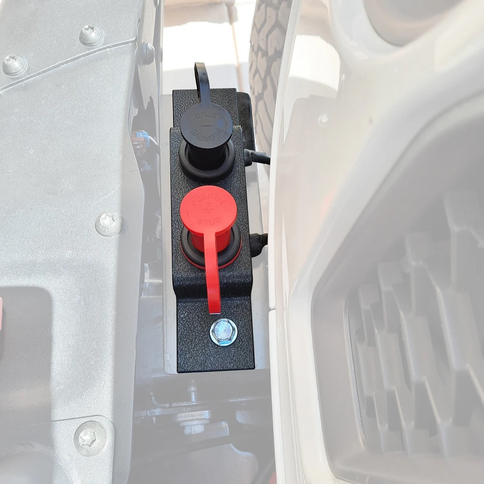 Kit de reubicación de terminal de batería remoto de poste de salto de batería para Polaris RZR PRO XP Foto 4 de 4