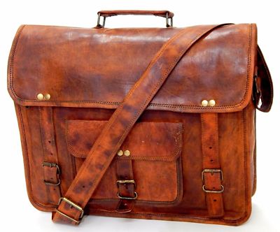 Leder Jeep Herren Umhängetasche Schulter Buchstabe Leger Messenger Bag Handta...