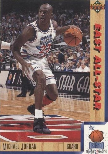 マイケルジョーダン 1991-92 Upper Deck 452 Michael Jordan All-Star PSA 10 Graded