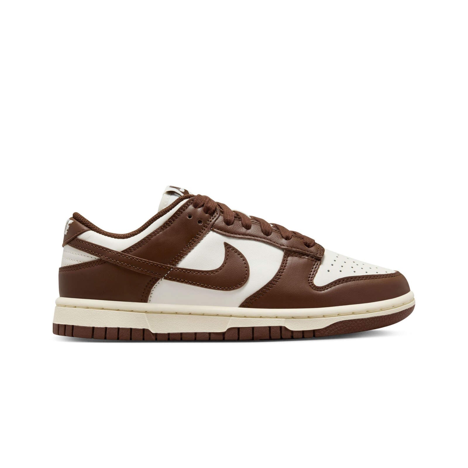 SCARPE NIKE DUNK LOW RETRO CACAO DD1503 124 BIANCO MARRONE ORIGINALI