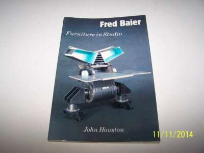 Furniture in Studio: Fred Baier, Houston, John, New Book