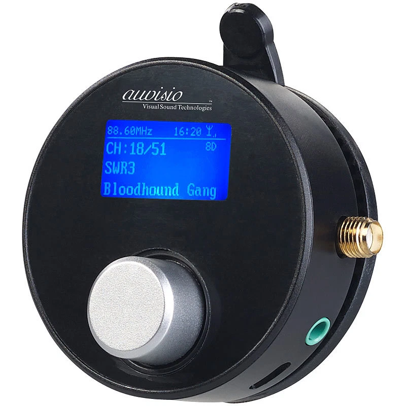 auvisio DAB+/DAB-Empfänger mit FM-Transmitter, AUX-Audioausgang, für Kfz/HiFi - Bild 2 von 4