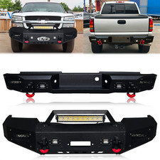 Vijay For 2003-2006 Chevy Silverado 1500 Front Or Rear Bumper With Led Lights Vijay For 2003-2006 Chevy Silverado 1500 Front Or Rear Bumper With Led Lights