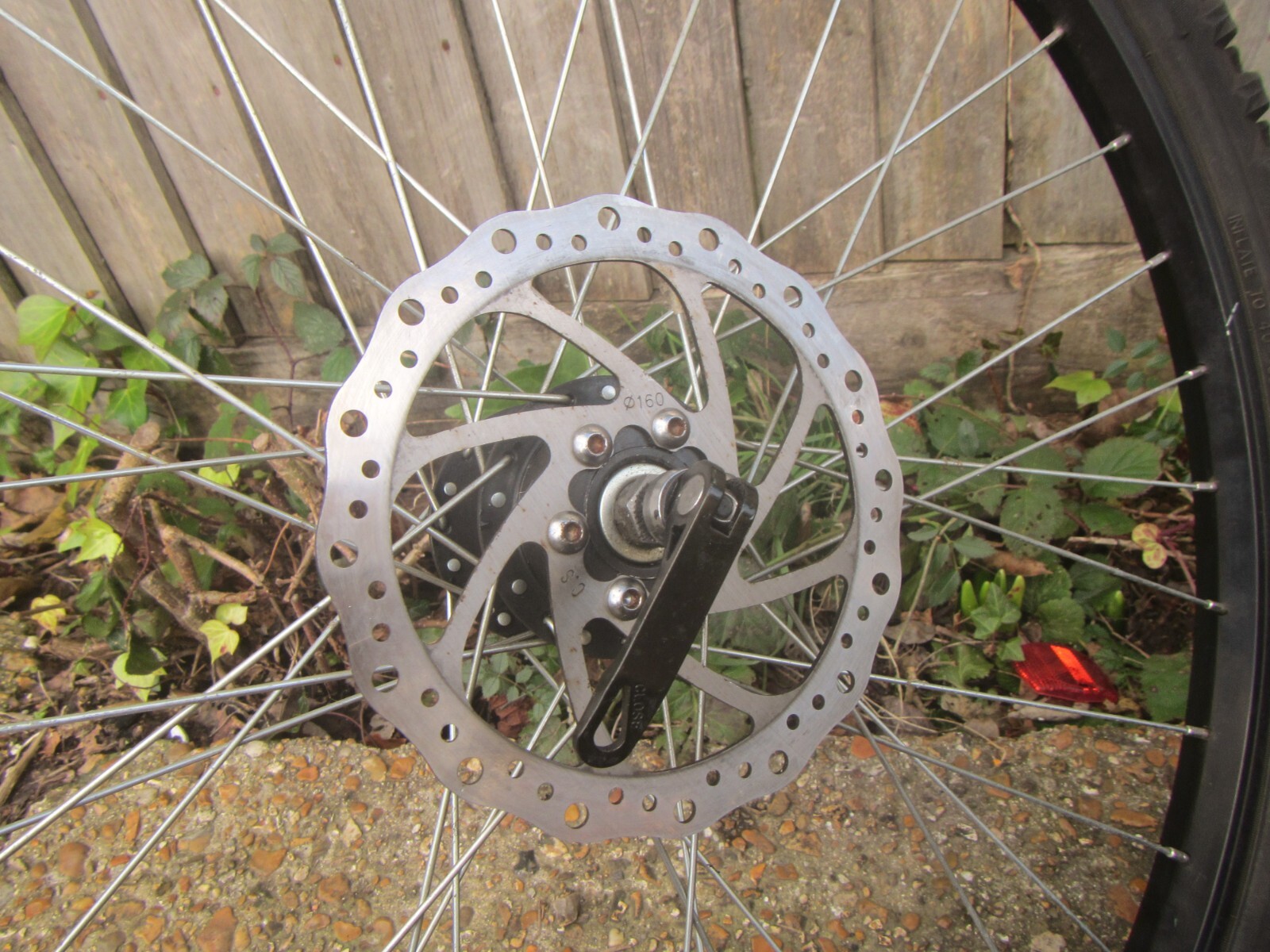 Pair of 'Disc Spec' 26 x 2.10" Disc Brake Mountain Bike Wheels 7