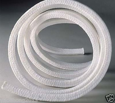 #ad 4 20MM PTFE Square Braided Rope Gasket Gland Packing Pressure 1m Long $22.08