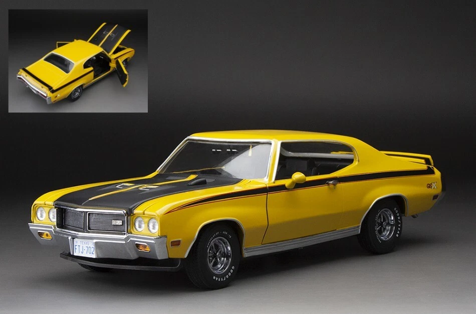 Buick Century Coupé Taxi 1955 Jaune – Miniature MIRA 1/18 Collection Espagne