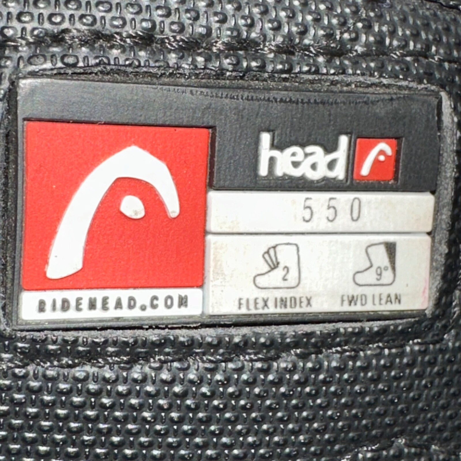 Head 550 BOA Snowboard Boots Size Mondo 27.0