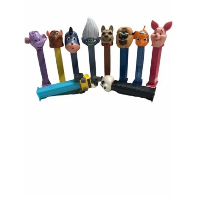 Pez Dispensers Troll Piglet Nemo Walle Rattatoui Eeyore loose retired older