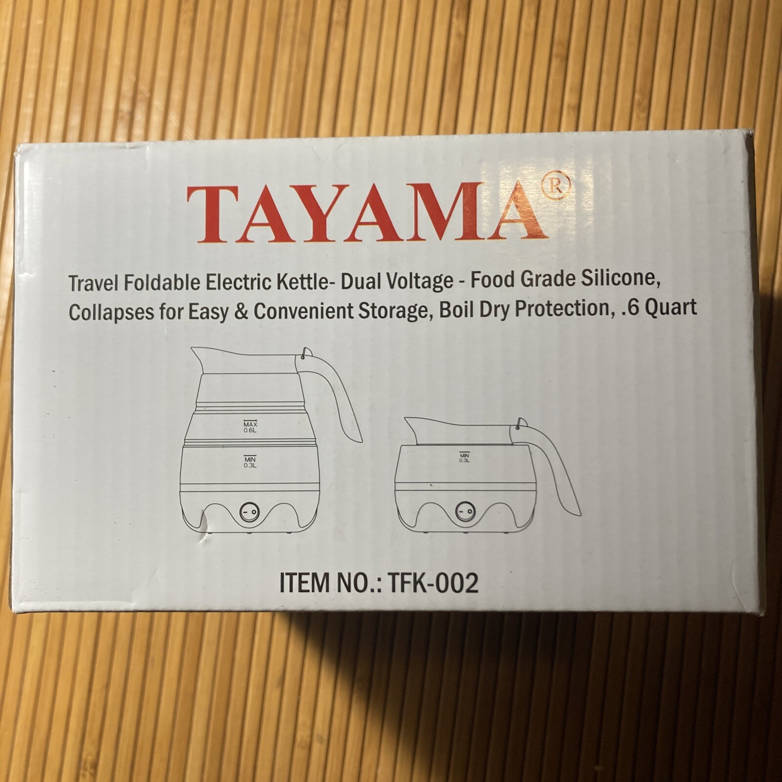 Tayama 6Quart Travel / Portable Electrix Kettle Cooker, White (TFK002) eBay