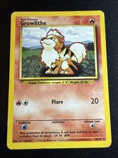 Growlithe 028/102 Base Set Regular