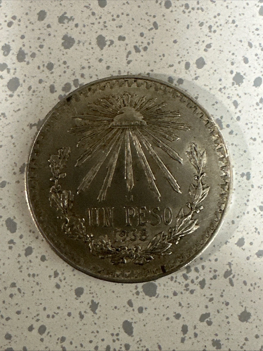1 Peso 1938 Year Silver Mexican Coins (1905-Now) for sale | eBay