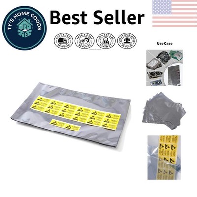 ESD Anti-Static Bags 20 Pcs - 15.8'' x 10'' Durable Reusable Storage Solution