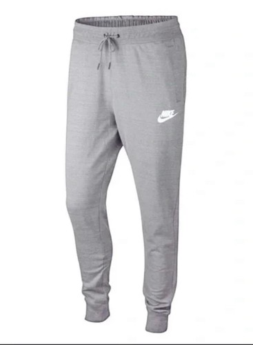 Nike AV15 Advance Knit Joggers Medium Heather Dark Gray Sweatpants Zip Pocket