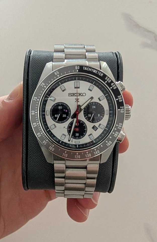 Seiko Prospex Speedtimer Solar OVP Full Set Box und Papiere - Bild 1 von 4