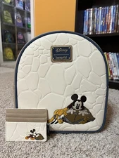 Loungefly Disney Mickey Mouse Turtle Shell  Backpack Exclusive with Cardholder