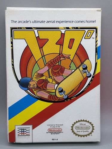 720 Degrees 1989 NES Tested Box w/ Protector Cart & Foam Insert - READ