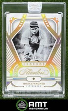 Honus Wagner 2024 Panini Flawless Gold Yellow Diamond 1/10 Legends Pirates #85