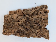 Cork Tree Bark Flat For Reptiles Isopods Terrariums  Plants - 14oz. 11x9x2.5