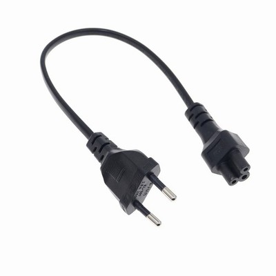 Schuko to IEC C13 Power Cable - 11.81 in (Schuko Type F plug to IEC 60320 C13)