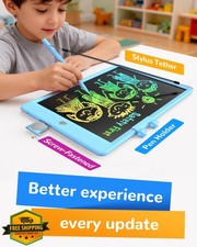 KOKODI 10 Inch LCD Writing Tablet Kids Doodle Board Drawing Toy