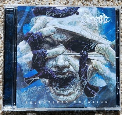 Signed Archspire Relentless Mutation CD Autographed 2017 Stay Tech Rare