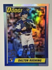 2025 Topps Update Series DALTON RUSHING 1990 Topps Baseball #U90-5 RC Holo