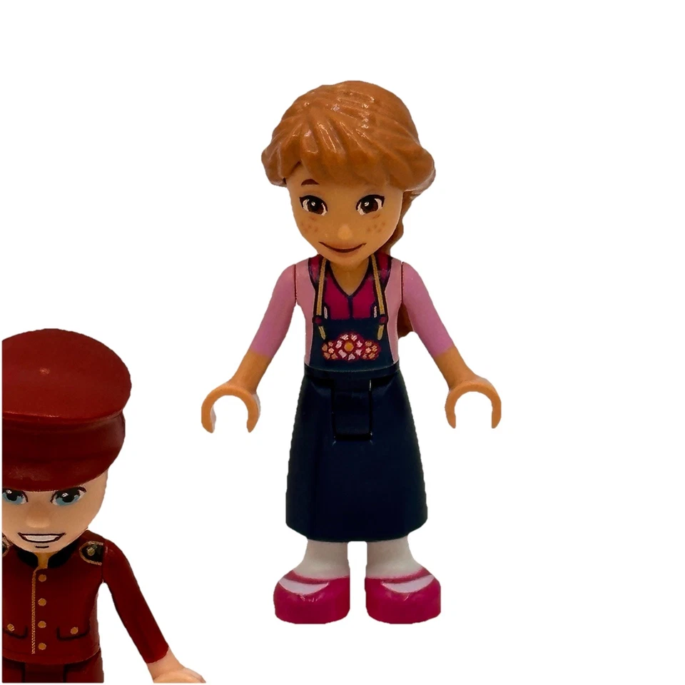 LEGO Disney Friends Mini Figure Lot Of 4 Daisy Duck Anna Mermaid Bellhop - Image 4 of 4