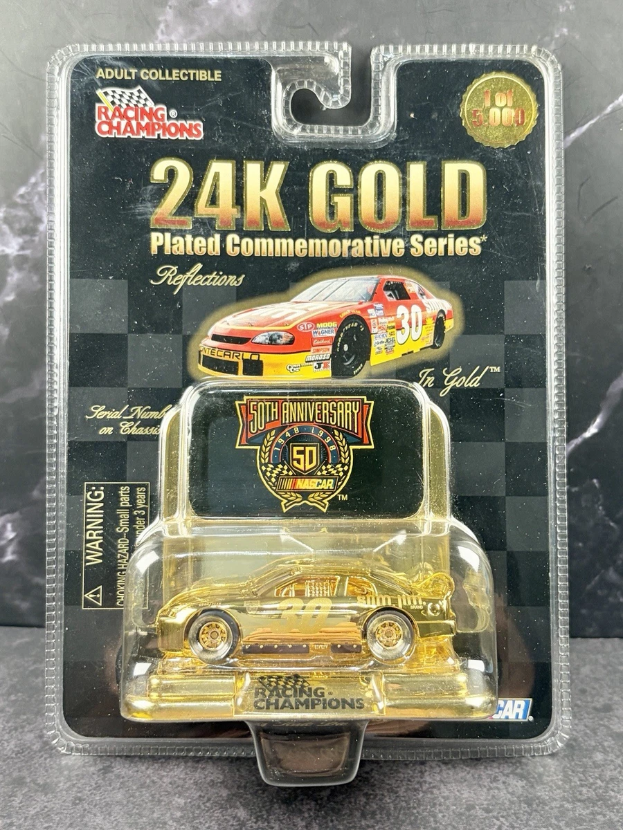 Racing Champions Diecast Racing Cars Gold 1998 Vehicle Year for