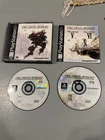Final Fantasy Anthology (Sony PlayStation 1, 1999) Black Label Complete CIB
