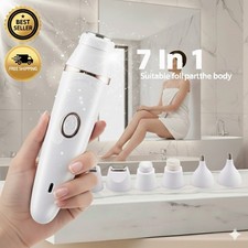 7 in 1 Womens Face Razor Kit Instant Painless Hair Remover