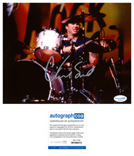 Chad Smith ‘Red Hot Chili Peppers’ Band Drummer Signed 8x10 Photo ACOA RHCP