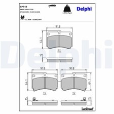 Kits de frein Mazda DEMIO