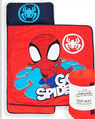 Jay Franco Kids Nap Mat with Embedded Pillow & Blanket   Soft 46''x20'' Microfiber