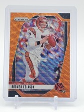 BOOMER ESIASON 2024 PANINI PRIZM ORANGE WAVE #61 /60 BENGALS FOOTBALL Q5454