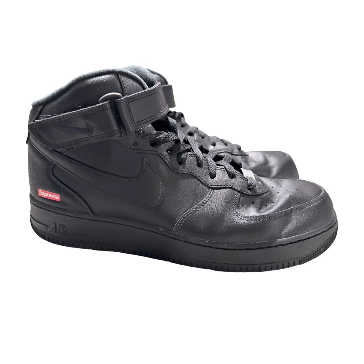 Las mejores ofertas en Nike Supreme x Air Force 1 Mid Box Logo