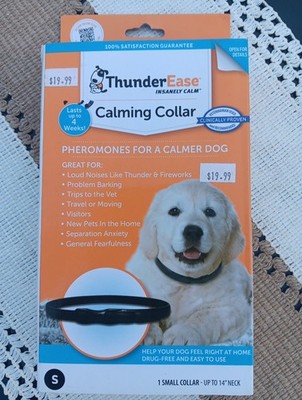ThunderEase Calming  Collar Pheromones for A Calmer Dog (Small)