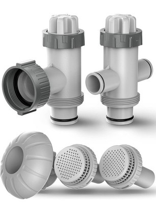 Replacement Part Kit For Above Ground Pool Fitting Strainers Valves Nozzle