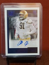 2021 Panini Chronicles Draft Picks Score Adetokunbo Ogundeji #SA-AOG Blue /99