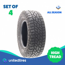 Set Of 4 Used Lt 27570r17 Falken Wildpeak At4w 114110s - 16-1732