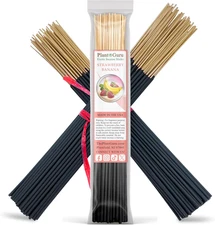 Strawberry Banana Exotic Incense Sticks 11 Inch - Bulk 1 Bundle 45 to 50 Sticks 
