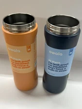 Lot Of 2 Owala Water bottle Tangy Tango and Frozen Berry 24oz NO LIDS