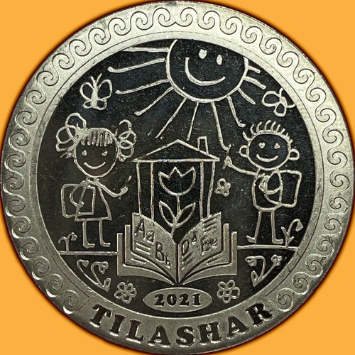 2021 Kazakhstan 100 Tenge Tilashar Uncirculated BU Coin #34808