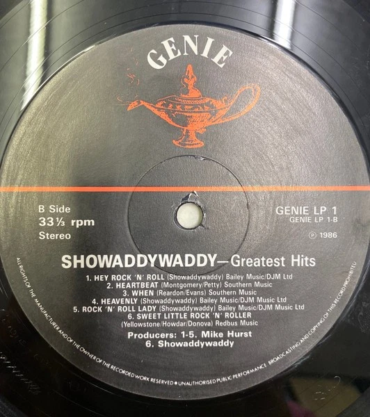 Showaddywaddy - Greatest Hits Vinyl LP (LP Record, Compilation) - Image 4 of 4