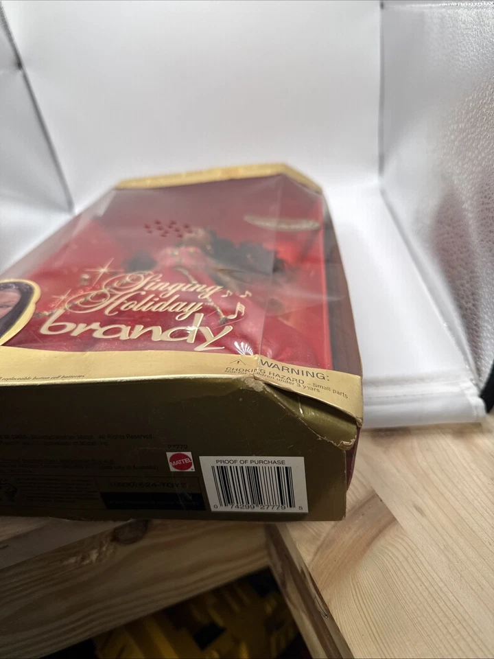 Muñeca BRANDY Moesha Singing Holiday 2000 estilo Barbie Mattel 27779 nueva en caja Foto 4 de 4