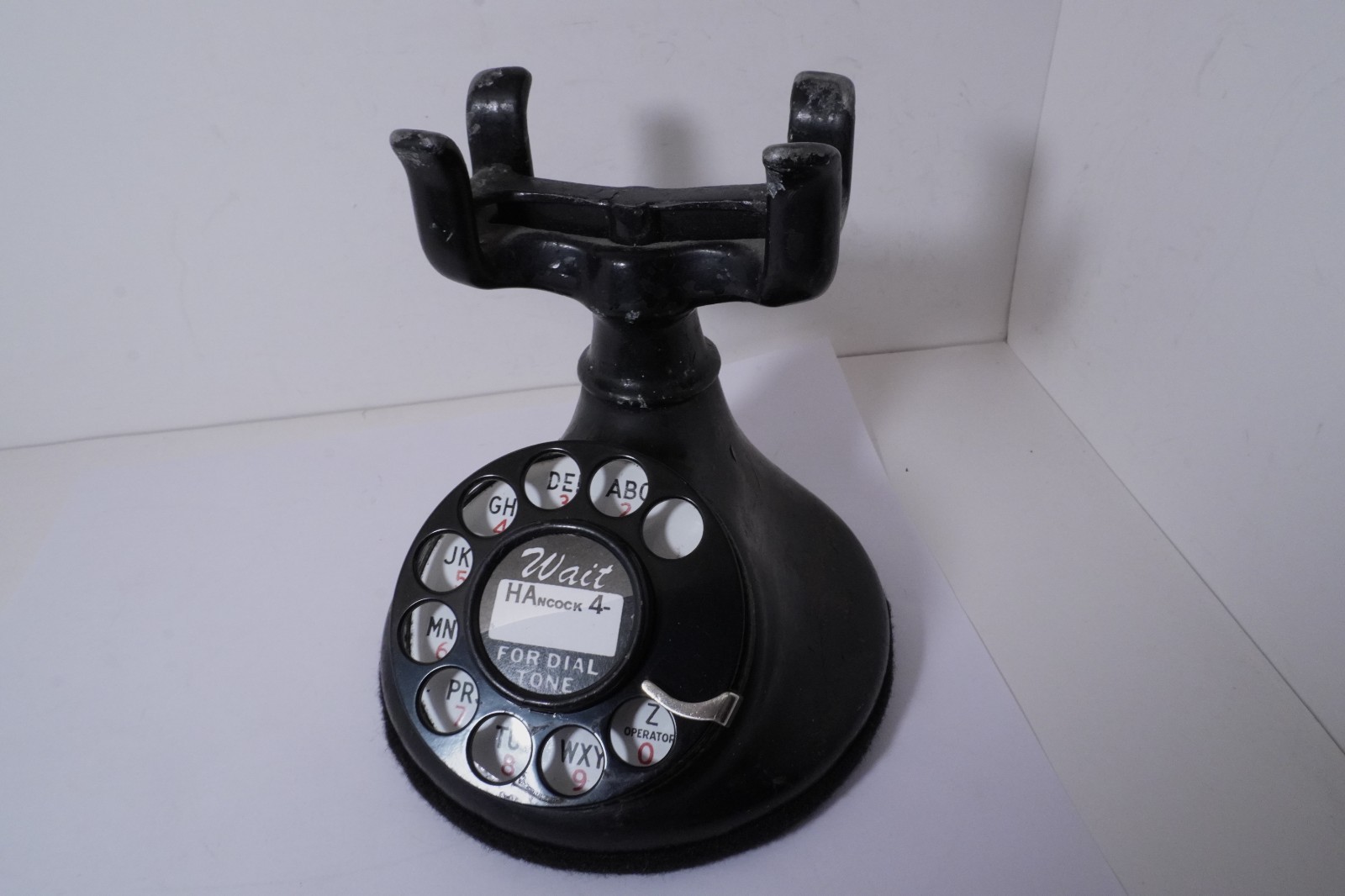 A NiceAntique Western Electric 102 Cradle Phone w/E1 & Sold AS IS & Untested