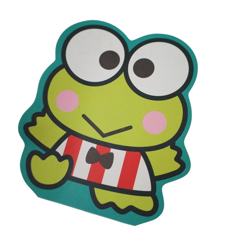 Vintage 2001 Sanrio Kerokero Keroppi Character Note Pad